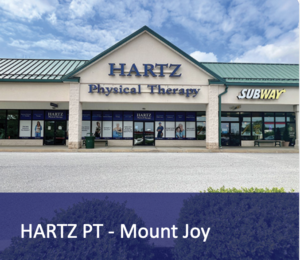Physical therapy clinic and Subway restaurant - HARTZ PT Mount Joy