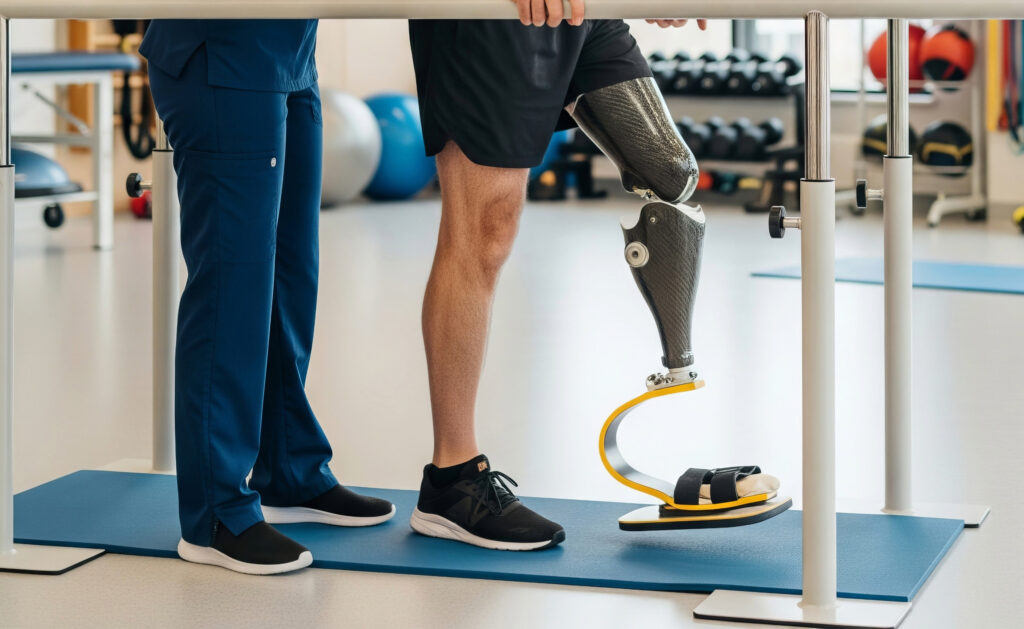 amputee rehab & prosthetic training