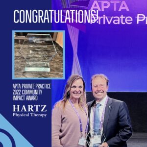 HARTZ Physical therapy APTA award
